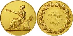 World Coins - France, Medal, Société Industrielle du Nord de la France, 1945, Brenet