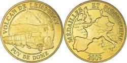 World Coins - France, Token, Volcan de Lemptégy, 2009, Médailles et Patrimoine,