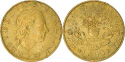 World Coins - Coin, Italy, 200 Lire, 1994, Rome, , Aluminum-Bronze, KM:164
