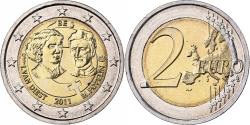 World Coins - Belgium, 2 Euro, International Women's Day, 100th Anniversary, 2011, Brussels