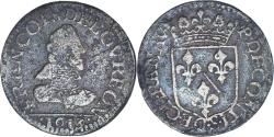 World Coins - Coin, Principality of Château-Regnault, François de Bourbon-Conti, Liard