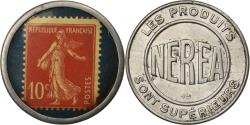 World Coins - Coin, France, Les Produits NEREA, 10 Centimes, Timbre-Monnaie,