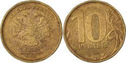 World Coins - Coin, Russia, 10 Roubles, 2010, Saint-Petersburg, , Brass plated steel