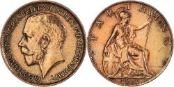 World Coins - Coin, Great Britain, Farthing, 1911