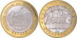 World Coins - France, 1 Euro, Euro des Villes, 1996, Strasbourg - Association française des