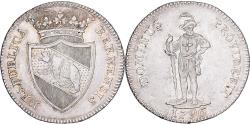 World Coins - City of Bern, 1/2 Thaler, 1796, Berne, Silver, , KM:151
