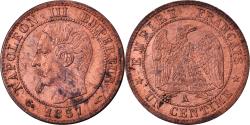 World Coins - Coin, France, Napoleon III, Napoléon III, Centime, 1857, Paris,