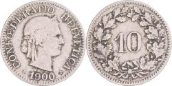 World Coins - Coin, Switzerland, 10 Rappen, 1900, Bern, , Copper-nickel, KM:27