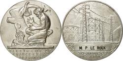 World Coins - France, Medal, Électricité de France et gaz de France, Dropsy,