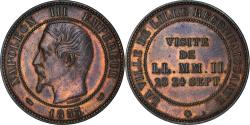 World Coins - France, Visite de la ville, Second Empire, Napoléon III, Lille, History, 1853