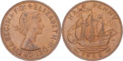 World Coins - Coin, Great Britain, 1/2 Penny, 1966