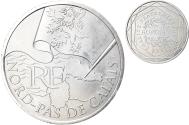 World Coins - France, 10 Euro, Nord-Pas de Calais, 2010, Paris, , Silver, Gadoury:EU399