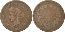 World Coins - Coin, France, Cérès, 5 Centimes, 1889, Paris, , Bronze, KM:821.1