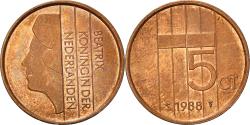 World Coins - Coin, Netherlands, Beatrix, 5 Cents, 1988, , Bronze, KM:202