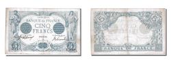 World Coins - Banknote, France, 5 Francs, 5 F 1912-1917 ''Bleu'', 1913, 1913-05-20, AU(50-53)