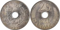 World Coins - Coin, Denmark, 25 Öre, 1988