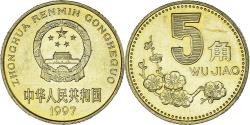 World Coins - Coin, China, Jiao, 1997