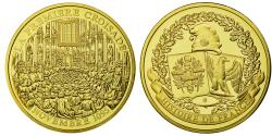 World Coins - France, Medal, Histoire de France, La Première Croisade, , Copper Gilt