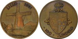 World Coins - Belgium, Token, 100 Lindelo - Lillo, 1981, Bronze,