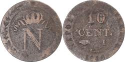 World Coins - Coin, France, Napoleon I, 10 Centimes, Limoges, , Billon, Gadoury:190