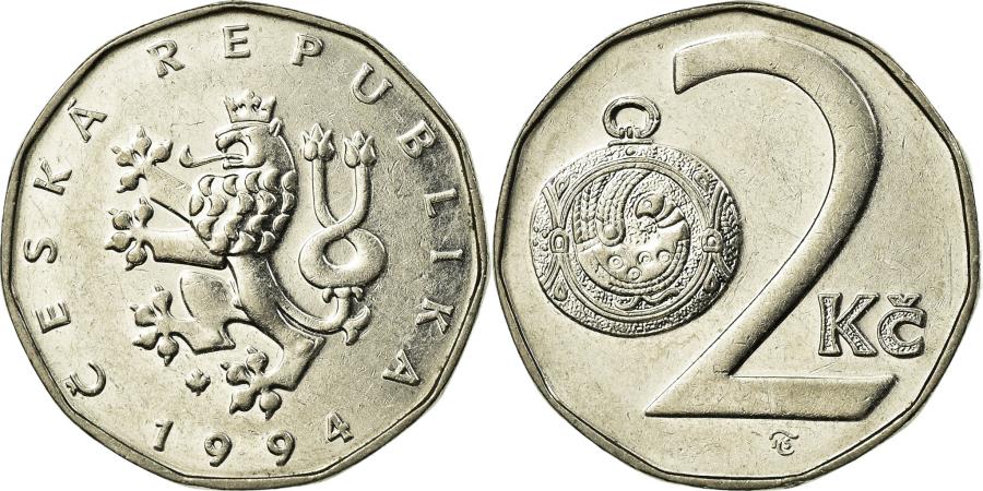 Czech Republic 2007-2 Czech Korun Nickel Plated Steel Coin