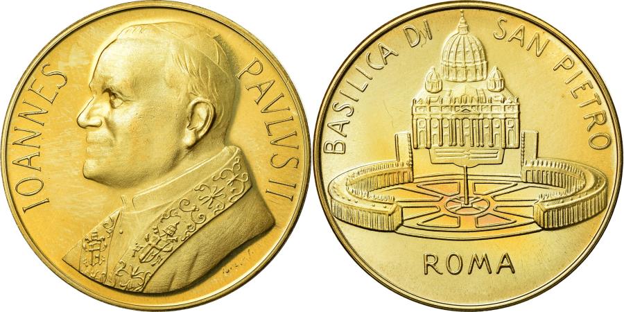 Vatican, Medal, Jean-Paul II, Basilica di San Pietro, Rome