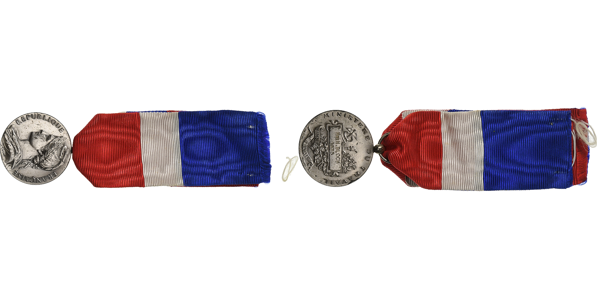 France, Honneur-Travail, République Française, Medal, 1975