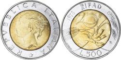 World Coins - Coin, Italy, 500 Lire, 1998, Rome, , Bi-Metallic, KM:193