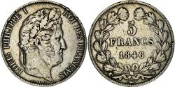World Coins - Coin, France, Louis-Philippe, 5 Francs, 1846, Lille, , Silver