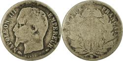 World Coins - Coin, France, Napoleon III, Napoléon III, Franc, 1856, Lyon, , Silver