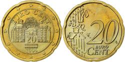 World Coins - Austria, 20 Euro Cent, 2006, , Brass, KM:3086