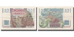 World Coins - France, 50 Francs, 50 F 1946-1951 ''Le Verrier'', 1950-08-24, AU(55-58)