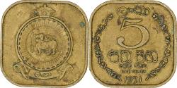 World Coins - Coin, Ceylon, 5 Cents, 1971