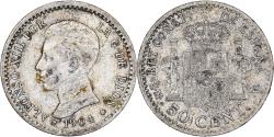 World Coins - Coin, Spain, Alfonso XIII, 50 Centimos, 1904 (04), Madrid, , Silver