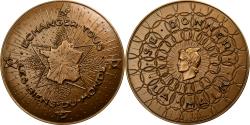 World Coins - France, Medal, Hermès, Universalisme, 1966, Bronze, Coeffin,
