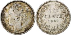World Coins - Netherlands, Wilhelmina I, 10 Cents, 1903, Silver, , KM:135