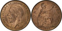 World Coins - United Kingdom, George V, Penny, 1927, London, Bronze, , Spink:4054
