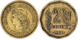 World Coins - Coin, Argentina, 20 Centavos, 1971
