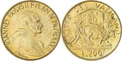 World Coins - Coin, VATICAN CITY, John Paul II, 200 Lire, 1982, Roma,
