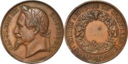 World Coins - France, Medal, Napoléon III, Comice de Charolles, Borrel, , Copper