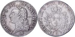 World Coins - France, Louis XV, Écu à la vieille tête, 1774, Perpignan, Silver,