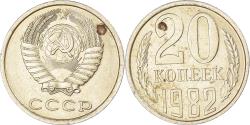 World Coins - Coin, Russia, 20 Kopeks, 1982
