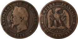 World Coins - Coin, France, Napoleon III, Napoléon III, 10 Centimes, 1865, Paris,