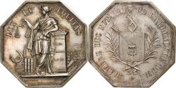World Coins - France, Token, Notaires de l'Arrondissement de Douai, Silver, Tribout