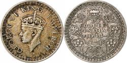 World Coins - Coin, INDIA-BRITISH, George VI, 1/4 Rupee, 1944, Bombay, , Silver