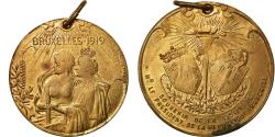 World Coins - Belgium, Medal, Visite du Président Raymond Poincarré à Bruxelles, 1919
