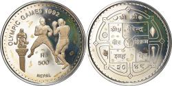 World Coins - Coin, Nepal, SHAH DYNASTY, Birendra Bir Bikram, 500 Rupee, 1992, Singapore Mint