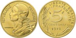 World Coins - France, 5 Centimes, Marianne, 1978, Paris, Aluminum-Bronze, , KM:933