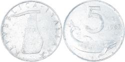 World Coins - Coin, Italy, 5 Lire, 1967