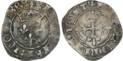 World Coins - France, Charles VI, Florette, 1417-1422, Uncertain mint, Billon,